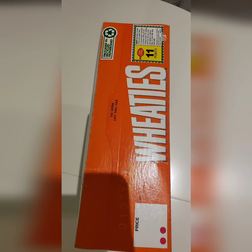 Wheaties Cereal Box 1991 MICHAEL JORDAN Sealed RARE COLLECTORS VINTAGE NEW Retro - Picture 5 of 8